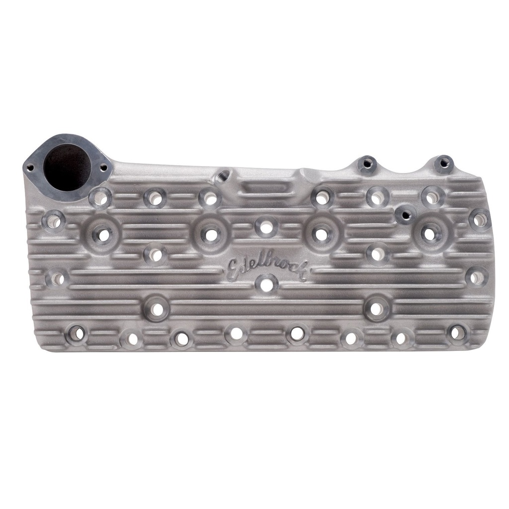 Edelbrock 1115: Late Ford Flathead Aluminum Cylinder Heads with Script Logo