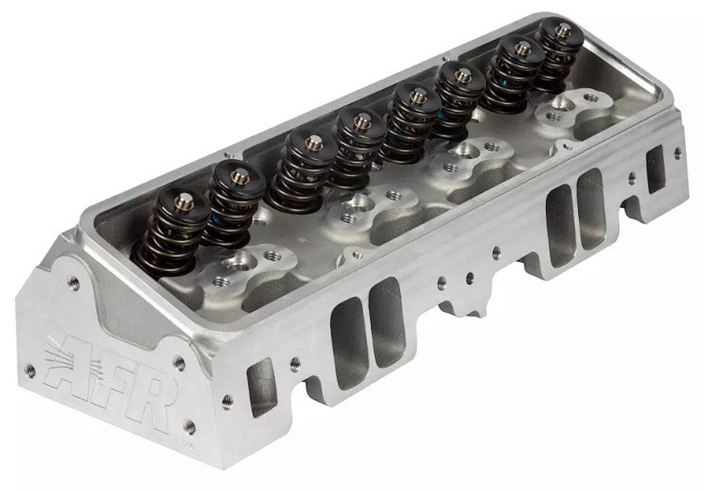 AFR - Airflow Research 1011: 1011 Fully-Assembled 200 cc Enforcer Cylinder Head for Small Block Chevy w/Straight Plugs & Hydraulic Roller Cam