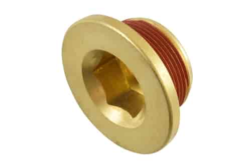 ICT Billet 551282: Engine Block Coolant Drain Plug for GM LS / LT (Gen III, IV, V)