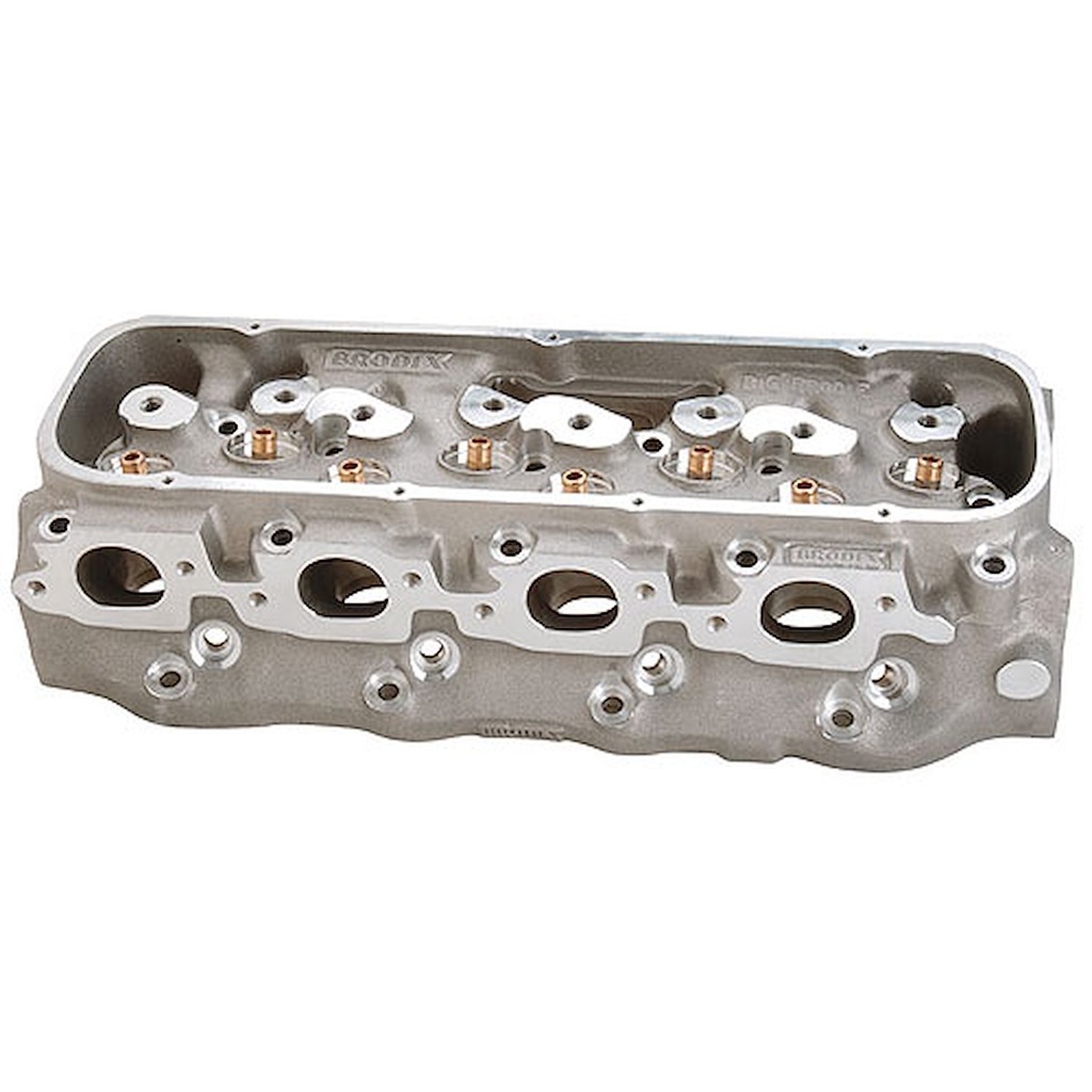 Brodix 2030001: BB-3 XTRA 363 Series Cylinder Head 363cc Rectangle Intake Ports