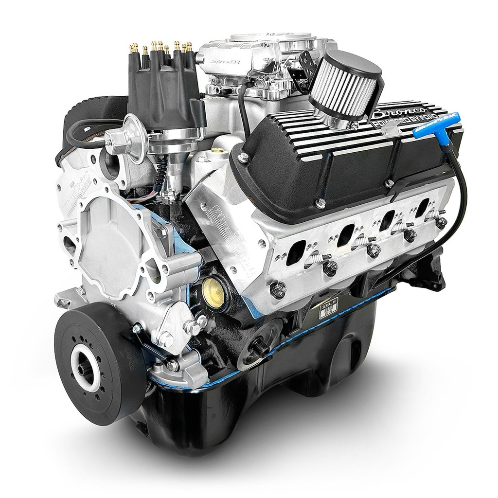 Blueprint Engines BP302MAXCTF: BP302MAXCTF Ford Small Block Compatible 302 ci. Bronco Edition Base Dressed Engine [Dual/Rear Sump]