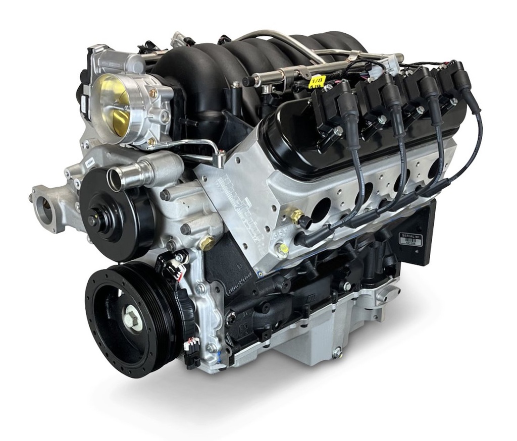 Blueprint Engines PSLS37630CTF: PSLS37630CTF GM LS 376 ci. (6.2L) ProSeries Base Dressed Engine w/GM Plastic Intake Manifold [530 HP]