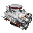 Blueprint Engines BP38318CTFKV: BP38318CTFKV GM Compatible Small Block Chevy 383 ci. Low Profile Deluxe Fuel Injected Crate Engine w/Black Pulley Kit [436 HP]