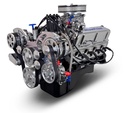 Blueprint Engines BP302CTCK: BP302CTCK Ford Small Block Compatible 302 ci. Crate Engine w/Polished Pulley Kit [Front Sump]