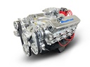 Blueprint Engines BP454CTFK: BP454CTFK GM Compatible Big Block Chevy 454 ci. Deluxe Dressed Fuel Injected Crate Engine w/Polished Pulley Kit [460 HP]