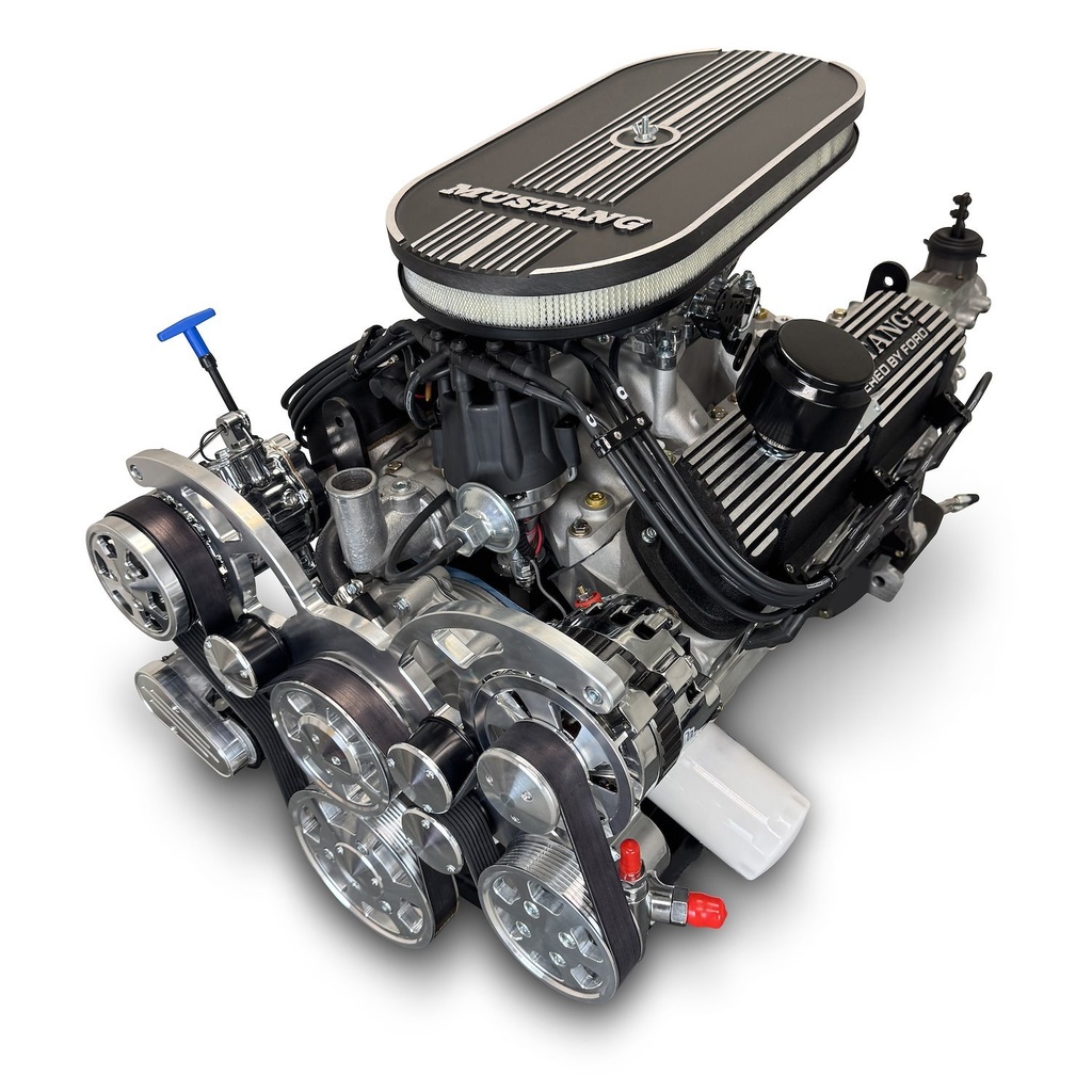 Blueprint Engines B347FKTKXM: B347FKTKXM Mustang Edition Ford Compatible, EFI, Polished Kit