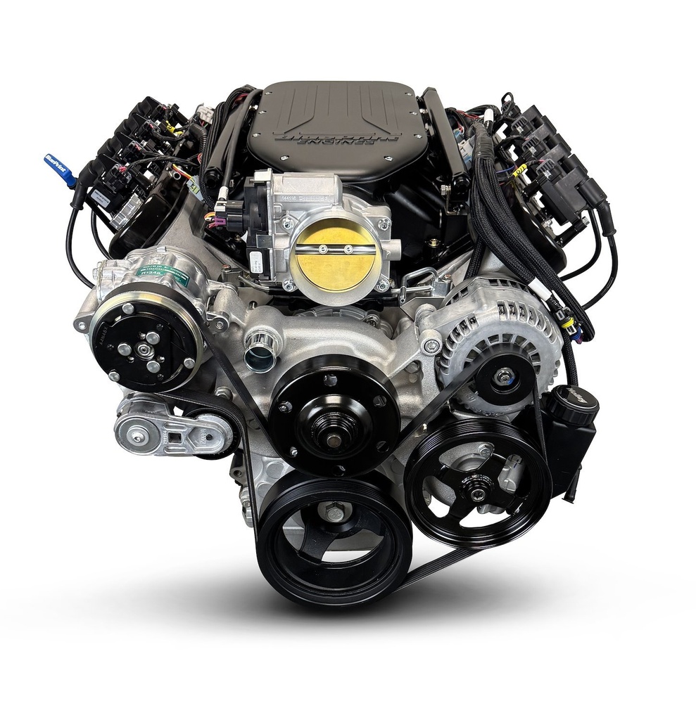 Blueprint Engines BLS3768KTKX: BLS3768KTKX Standard Edition GM LS Compatible Builder Series, EFI, Natural Pulley Kit
