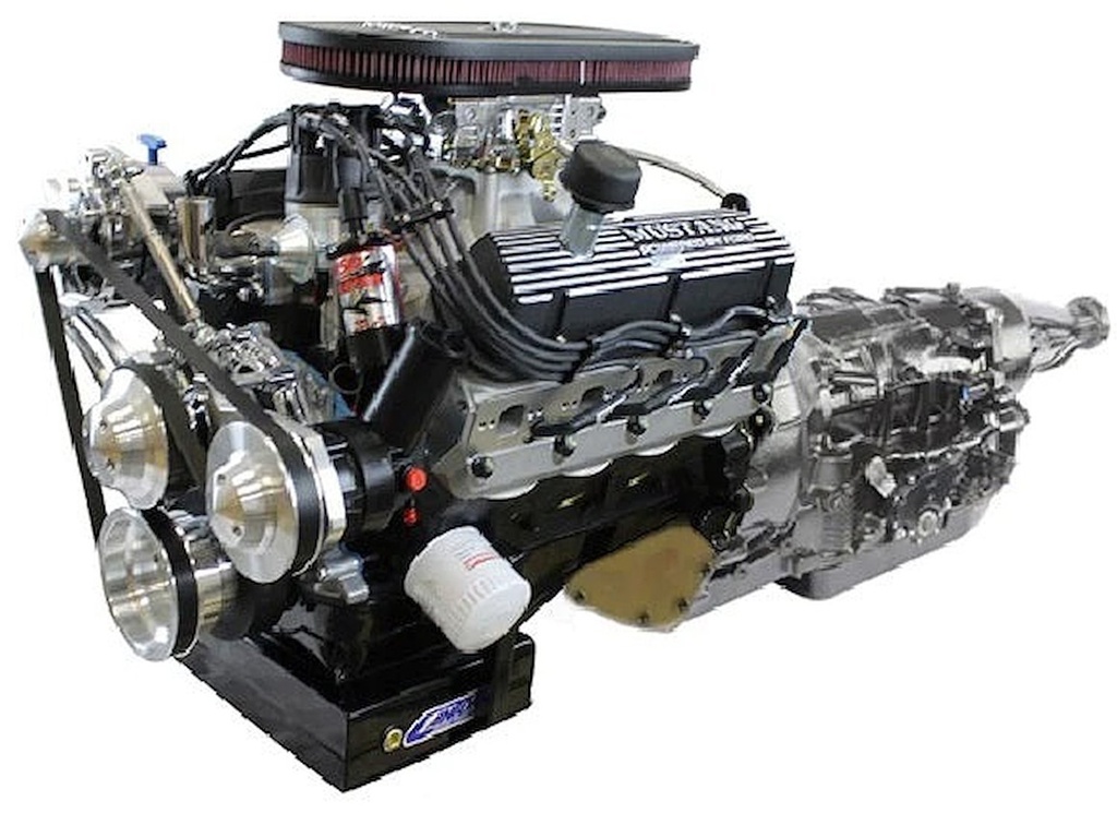 Blueprint Engines B347FKB4R7M: B347FKB4R7M Mustang Edition Ford Compatible, EFI, Black Kit