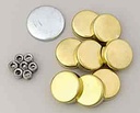 Milodon 34038: Brass Freeze Plug Kit Big Block Ford 429-460