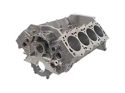 World Products 087182: Man O' War Small Block Ford Cast Iron Bare Engine Block w/2.749 in. (Cleveland) Mains