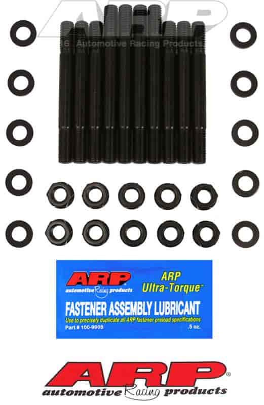 ARP 234-5503: Main Stud Kit Small Block Chevy Large Journal, 2-Bolt Main, F&R Caps and Straps