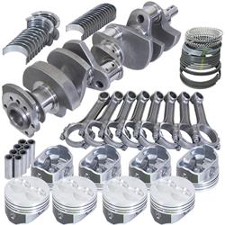 Eagle B15402E030: Small Block Chevy Street & Strip Rotating Assembly [355 ci, 2 Piece Rear Main Seal]