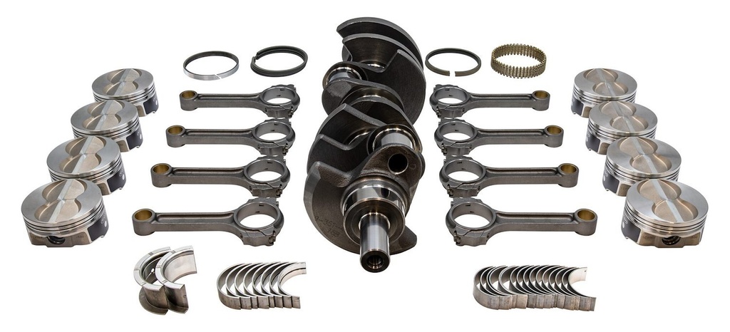 Scat 1-94306: 1-94306 Ford 351 Series 9000 Cast Street/Strip Rotating Assembly 408ci, I-Beam