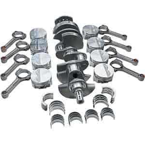 Scat 1-91605BI: Chevy 454 Series 9000 Cast Street/Strip Rotating Assembly 489ci