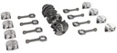 Scat 1-92300BIE: 1-92300BIE Chevy 350 Series 9000 Cast Street Performance 355 ci. Rotating Assembly [1-Piece Rear Seal]