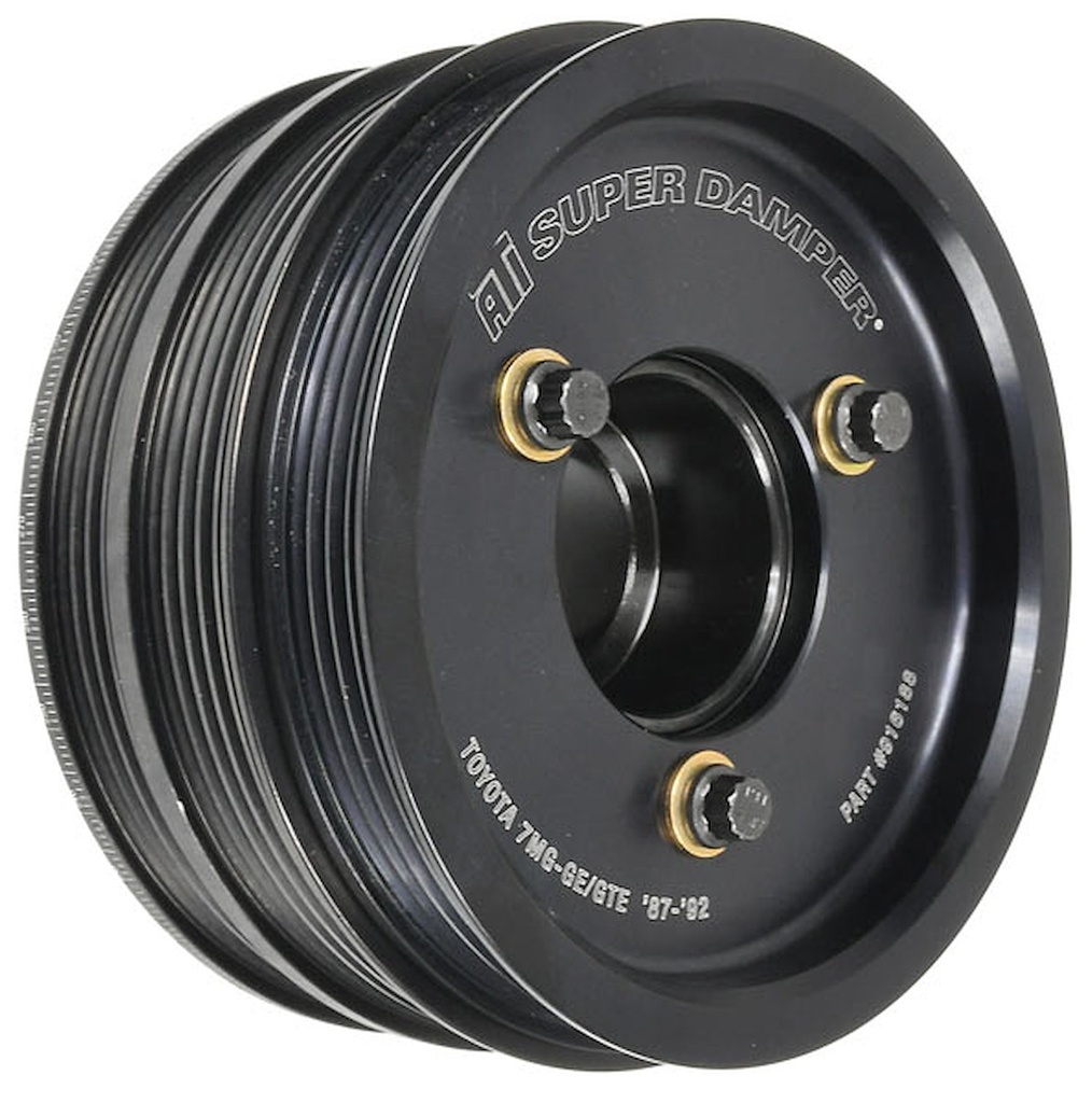 ATI 918525: DAMPER-5.5-AL-2 4 SERP GRV-SUPRA 7M-GE/GTE 3.0L INLINE 6 1987/1992 600HP OR LESS