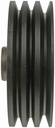 Dorman Products 594-077: Harmonic Balancer Assembly Fits Select 1966-1989 Ford Trucks, Vans with 300 4.9L Engine [3-Groove Pulley]