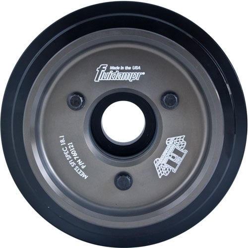 Fluidampr 760121: Harmonic Damper 2010-15 Chevy LS3/L99 Camaro w/ 6 Rib 25% Underdrive Pulley