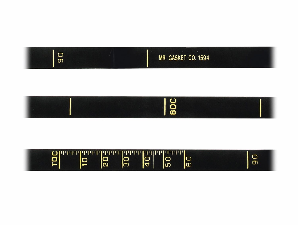 Mr Gasket 1594: Balancer Timing Tape SB-Ford 289-351cu