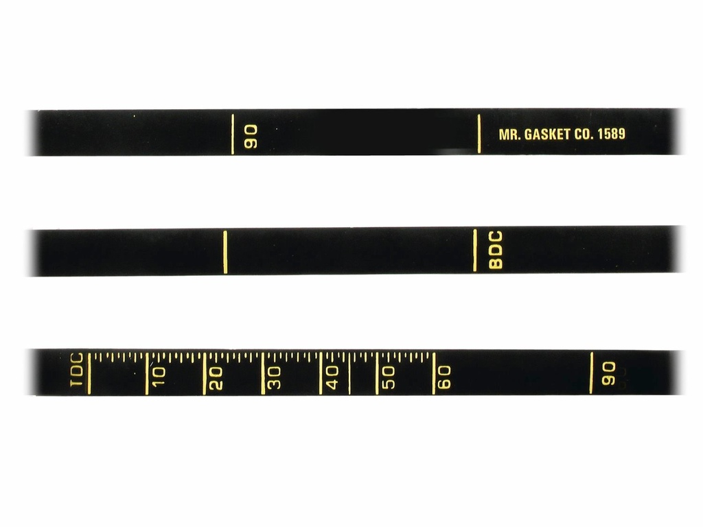 Mr Gasket 1589: Balancer Timing Tape BB-Chevy