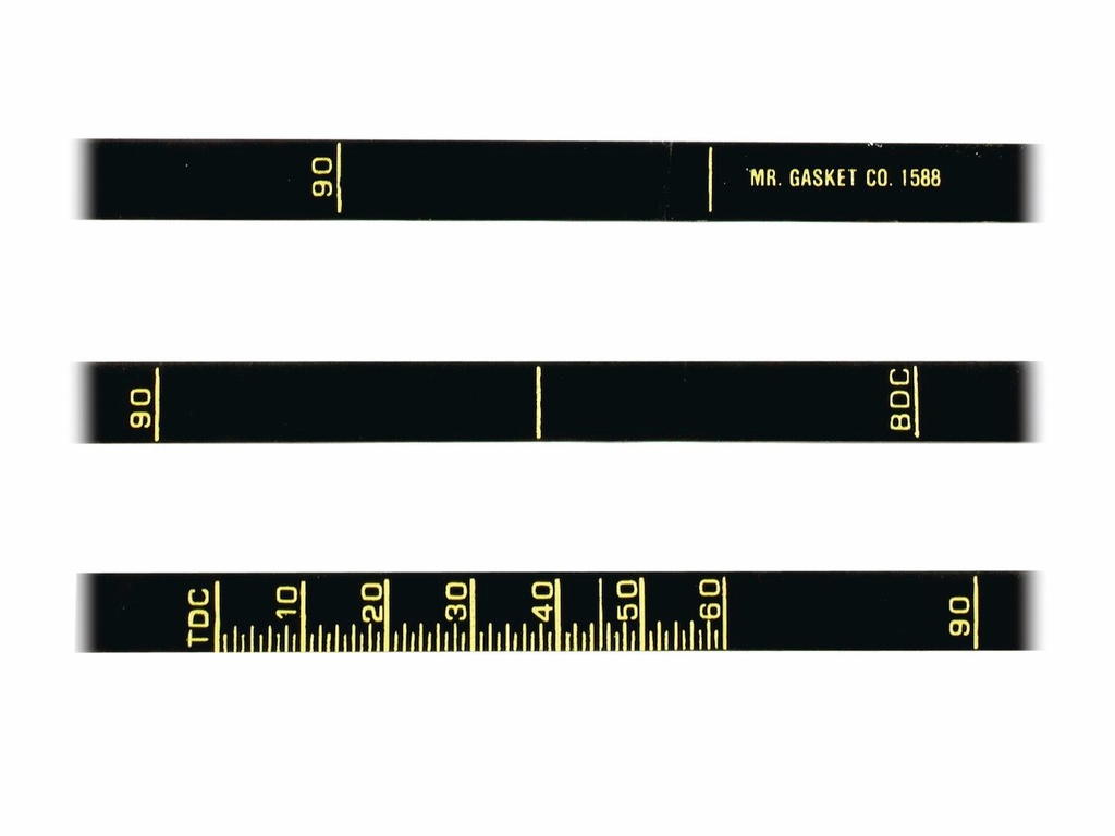 Mr Gasket 1588: Balancer Timing Tape SB-Chevy