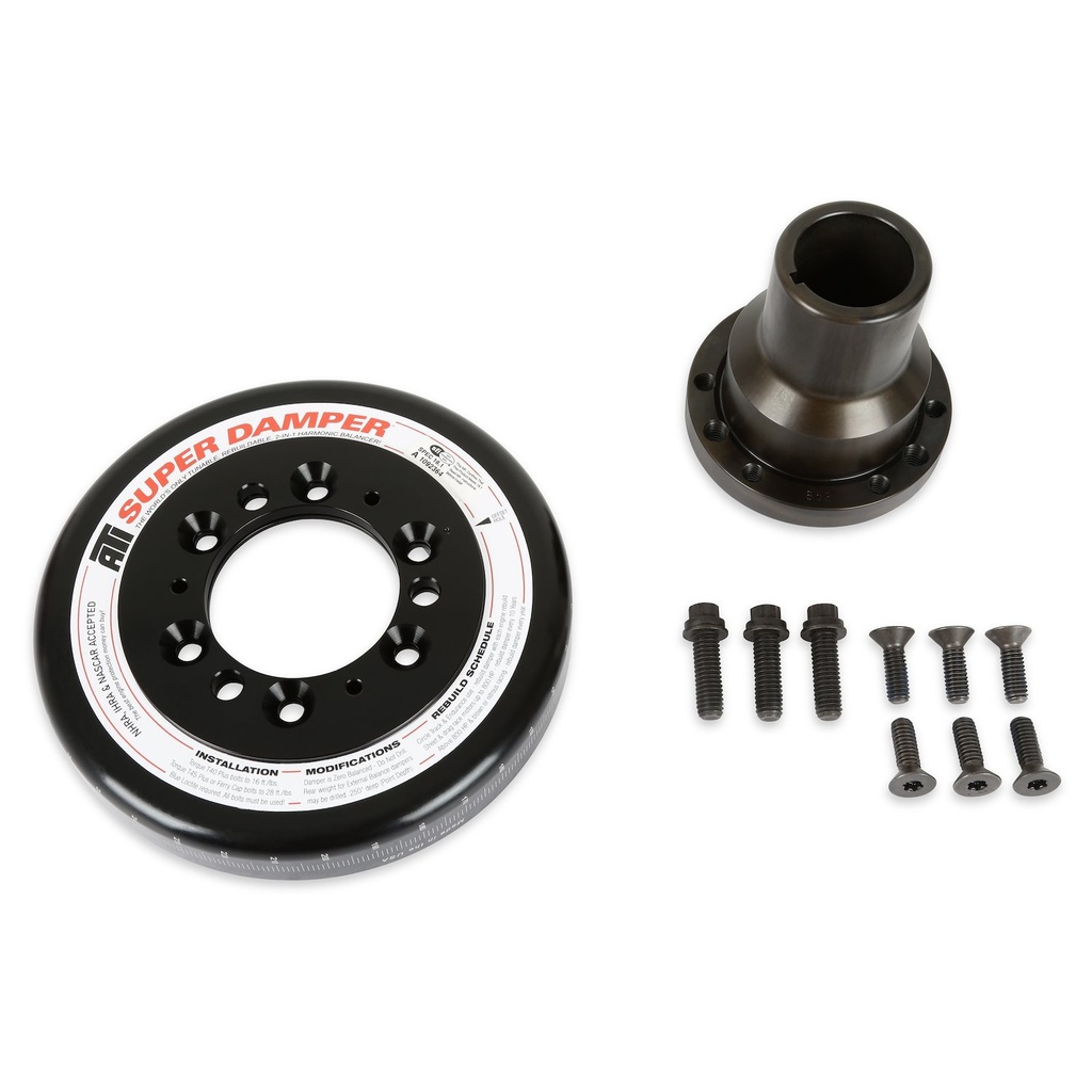 Holley 97-360: 97-360 Gen III Hemi Mid-Mount Accessory Drive Replacement SFI Damper [Non-VVT]