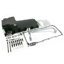 Top Street Performance 81074BK: 81074BK Oil Pan, Cast Aluminum Retro-fit 5.5-Quart, GM LS, Black