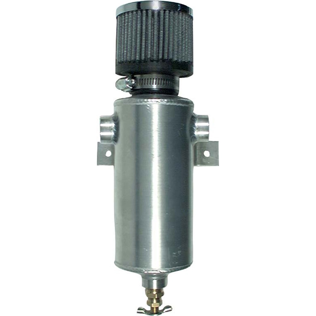 Allstar Performance ALL36109: Breather Tank Dimensions: 11-1/2" x 3"