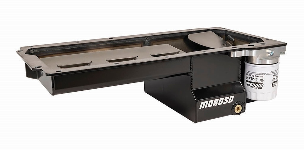Moroso 20152: 20152 Road Race Oil Pan [Dart LS Next Gen 3 Skirted Block]