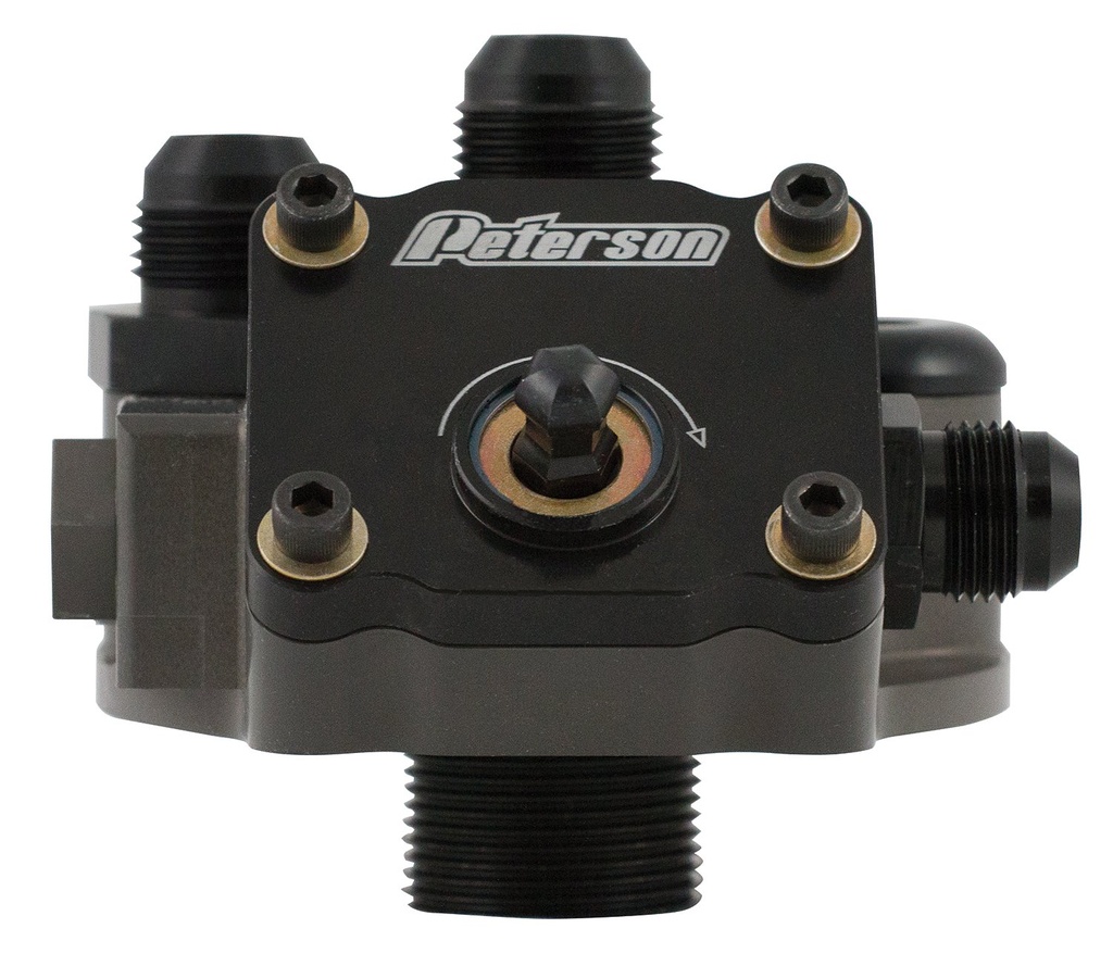 Peterson Fluid Systems 09-1571: Large Filter Mount With Primer 1-1/2"-12 Post