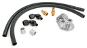Trans Dapt 1012: Single Oil Filter Relocation Kit GM LS Engines
