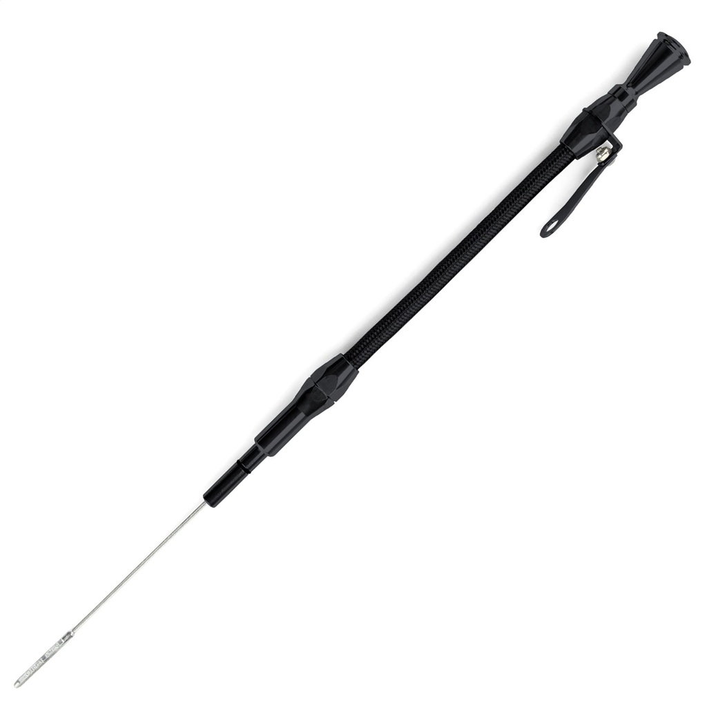 Lokar XED-5018: XED-5018 Anchor-Tight Locking Flexible Engine Dipstick Dart Small Block Chevy Block