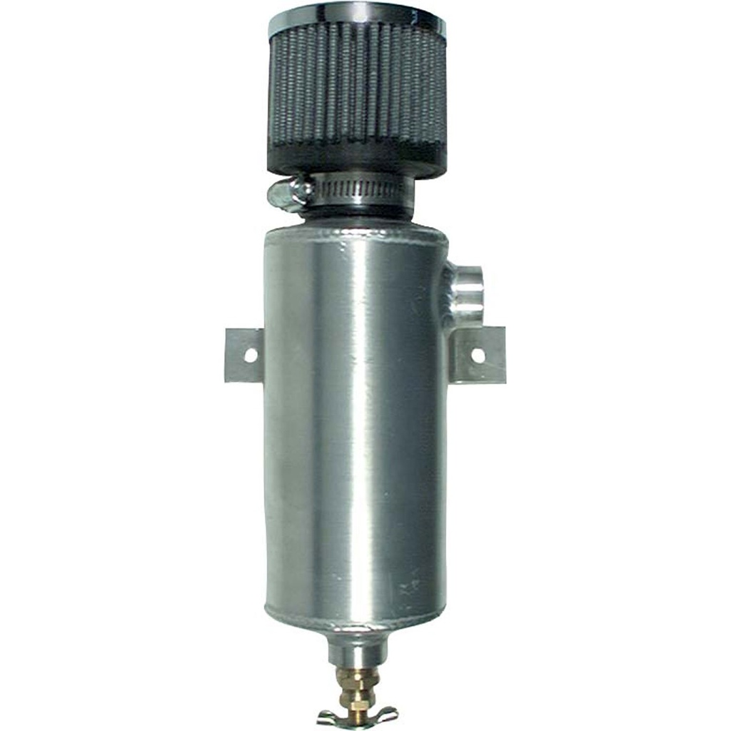 Allstar Performance ALL36108: Breather Tank Dimensions: 11-1/2" x 3"