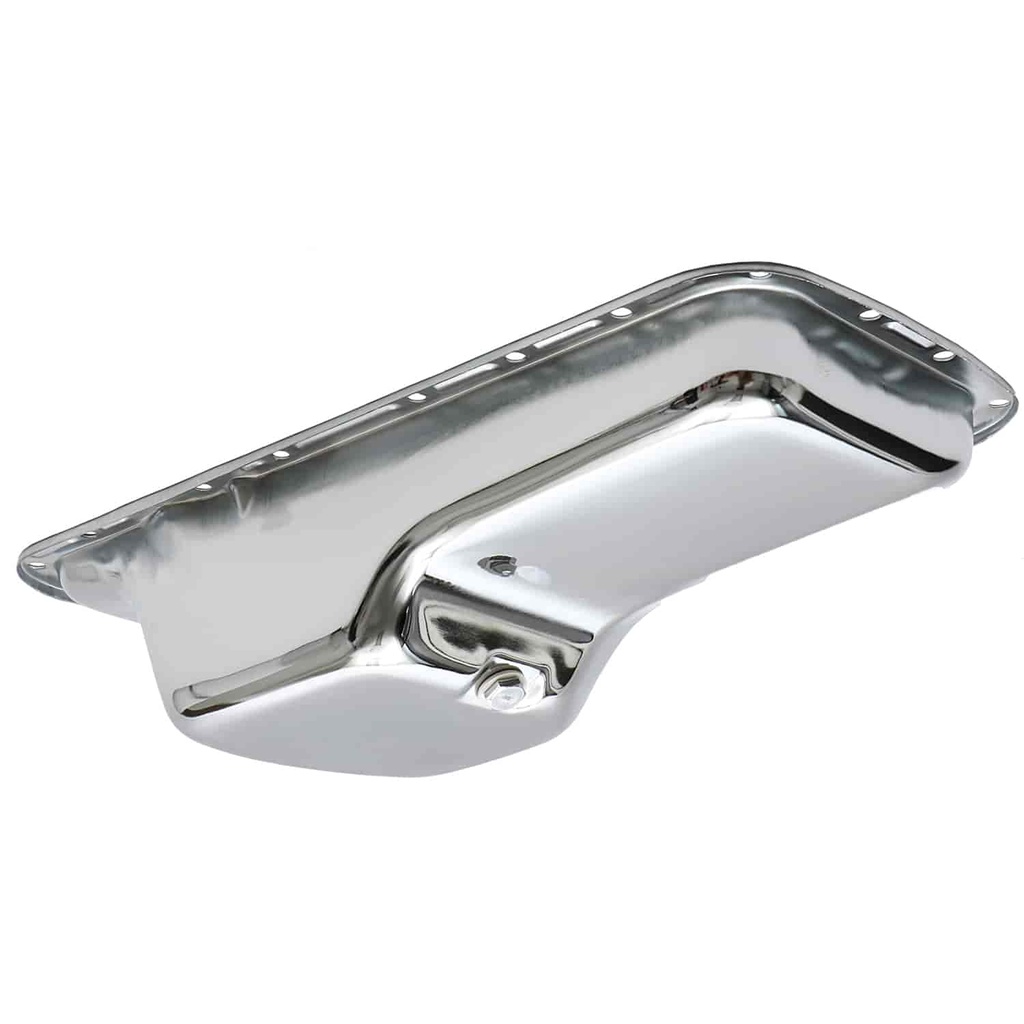 Trans Dapt 9496: Chrome Oil Pan 1967-87 Mopar 361-440 B & RB, 426 Hemi