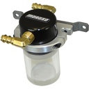 Moroso 85683: 85683 Separator, Air Oil, Catch Can, Small Body, Universal, Black Finish, Clear Bottom