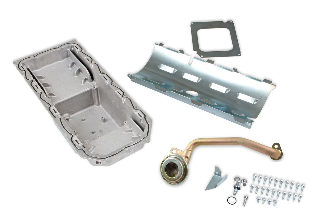 Holley 302-61: 302-61 Engine Swap Oil Pan Kit for Gen III 5.7L & 6.4L [VVT]