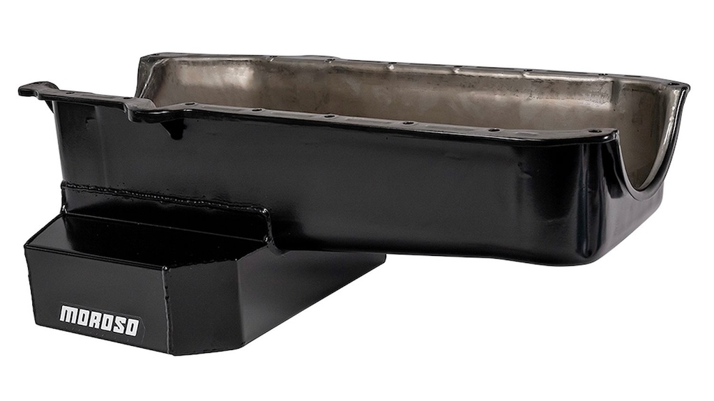 Moroso 21320: Oval Track Oil Pan Fits 1978-1987 GM Metric chassis, Aftermarket and Camaro front ends
