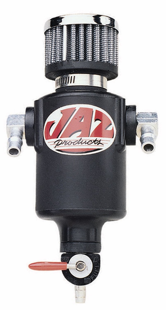 JAZ Products 605-375-01: Mini Breather Catch Tank 1-Pint Black
