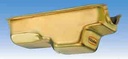 Milodon 30750: Stock Replacement Oil Pan 1960-72 Small Block Chrysler 273-340 Car and 2WD Truck