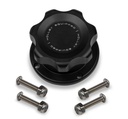 Holley 241-230: 241-230 Billet Fill Or Inspection Cap Bolt On 2.17" 4 Bolt Style Flange