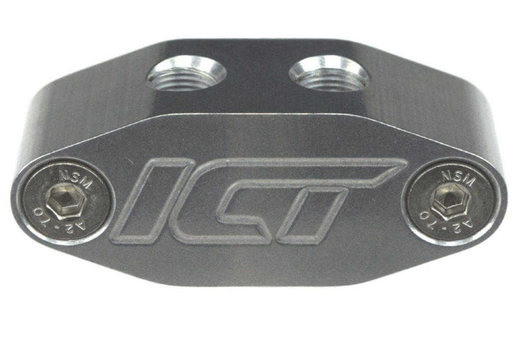 ICT Billet 551533: LS Swap Gauge Sensor Adapter for Oil Pressure