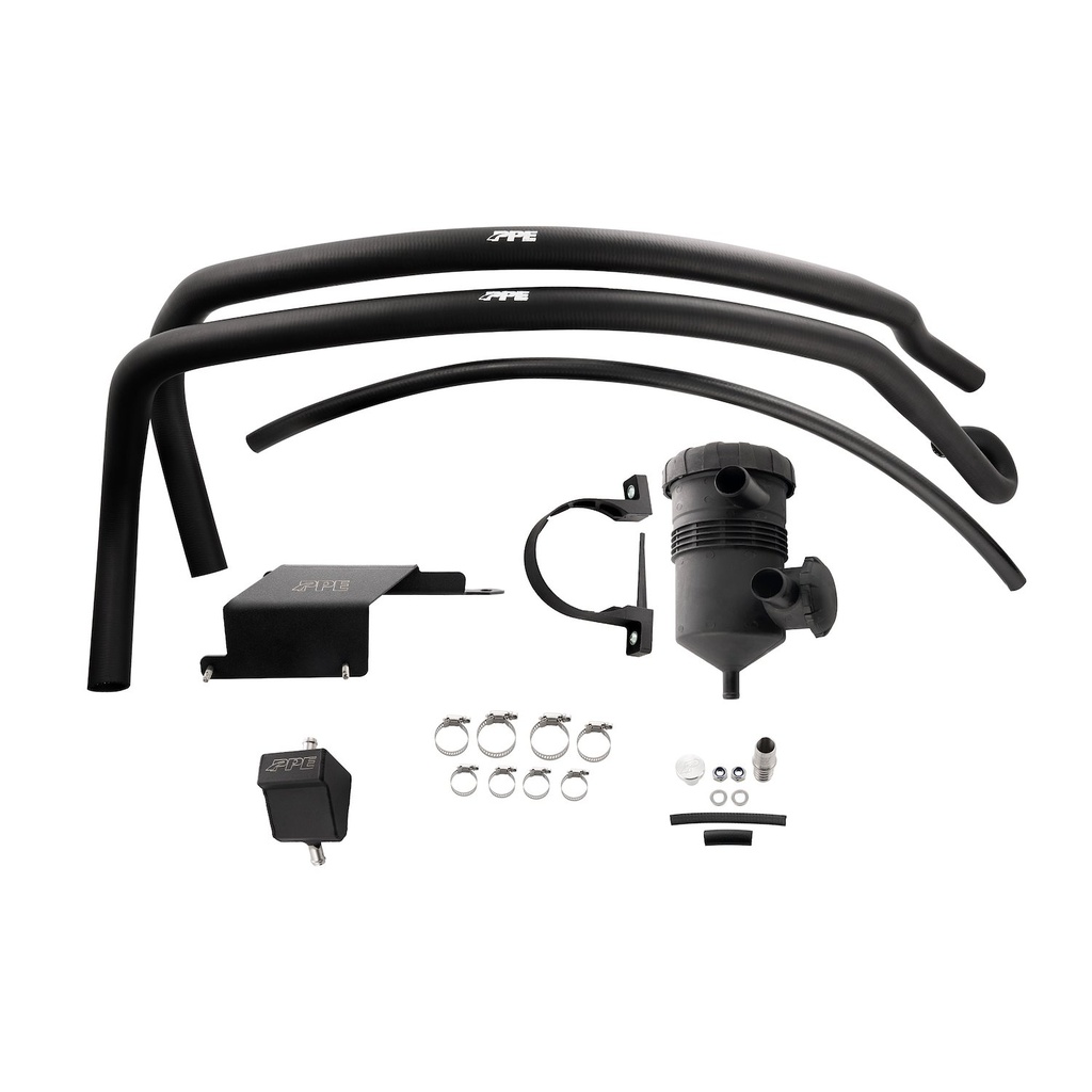 PPE Power 114023050: 114023050 Crankcase Ventilation Oil/Water Separation Kit Fits Select GM 3.0L Duramax