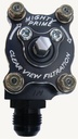 Clear View Filtration 1000-6-B: 1000-6-B Black-Out Mighty Prime High Pressure Oil Priming System w/6 in. Bracket