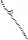 Chevrolet Performance 12584738: Oil Dip Stick Tube 2004-2014 LS-Series