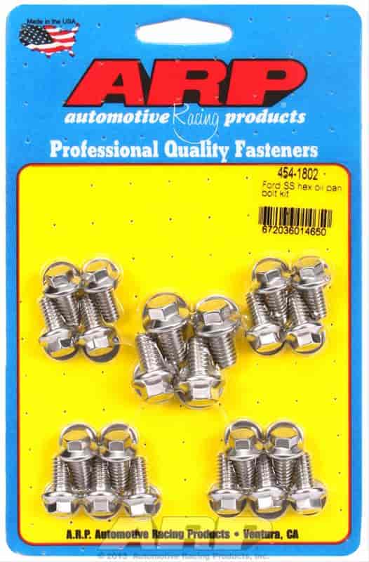 ARP 454-1802: Stainless Steel Oil Pan Bolts Small Block Ford