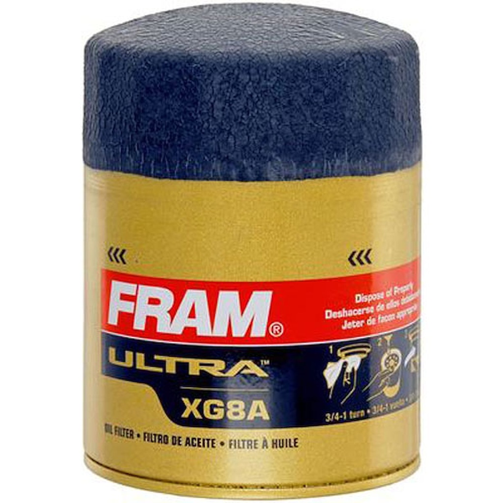 Fram XG8A: Ultra Synthetic Oil Filter Thread Size: 3/4" -16