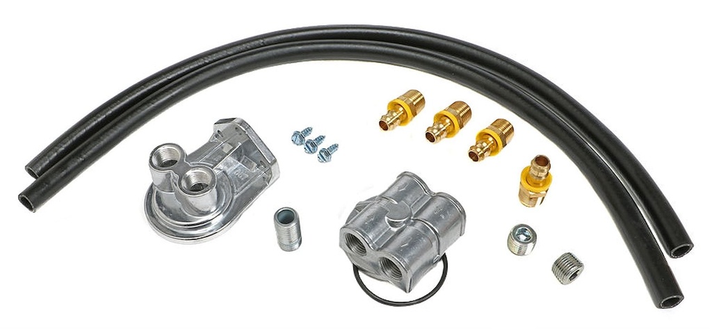 Trans Dapt 1650: Single Oil Filter Relocation Kit