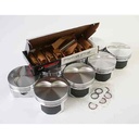 Wiseco PTS504A3: Pro Tru Street Pistons for Chevy Small Block [Flat Top, 4.030 in. Bore, 1.425 in. Height, -5.000 CC Volume]