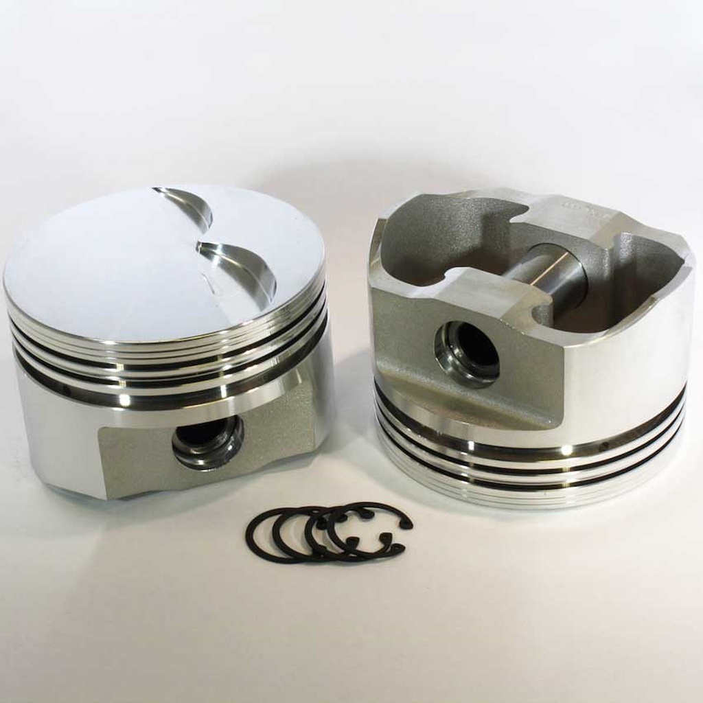 DSS Racing 8750-4030: 8750-4030 E-Series Flat Top Piston Set for 1962-2001 Small Block Ford 351W, 4.030 in. Bore, -3cc Volume [OEM Stroke]