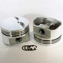 DSS Racing 8750-4030: 8750-4030 E-Series Flat Top Piston Set for 1962-2001 Small Block Ford 351W, 4.030 in. Bore, -3cc Volume [OEM Stroke]